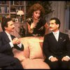 L-R) Actors Lewis J. Stadlen, Rita Moreno and Tony Shalhoub in a scene from the Broadway revival of the play "The Odd Couple." (New York)