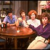 L-R) Marilyn Cooper, Mary Louise Wilson, Jenny O'Hara, Kathleen Doyle and Rita Moreno in a scene from the Broadway revival of the play "The Odd Couple." (New York)