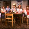 L-R) Marilyn Cooper, Mary Louise Wilson, Jenny O'Hara, Kathleen Doyle and Rita Moreno in a scene from the Broadway revival of the play "The Odd Couple." (New York)
