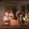 L-R) Marilyn Cooper, Kathleen Doyle, Sally Struthers Jenny O'Hara and Rita Moreno in a scene from the Broadway revival of the play "The Odd Couple." (New York)