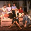 L-R) Marilyn Cooper, Kathleen Doyle, Mary Louise Wilson, Sally Struthers, Rita Moreno and Jenny O'Hara in a scene from the Broadway revival of the play "The Odd Couple." (New York)