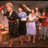 L-R) Sally Struthers, Mary Louise Wilson, Marilyn Cooper,  Jenny O'Hara,  Rita Moreno and Kathleen Doyle in a scene from the Broadway revival of the play "The Odd Couple." (New York)