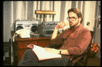 Actor Jeremy Irons in a scene from the Broadway production of the play "The Real Thing." (New York)
