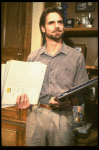 Actor Jeremy Irons in a scene from the Broadway production of the play "The Real Thing." (New York)