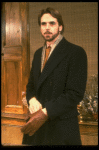 Actor Jeremy Irons in a scene from the Broadway production of the play "The Real Thing." (New York)