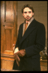 Actor Jeremy Irons in a scene from the Broadway production of the play "The Real Thing." (New York)