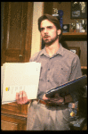 Actor Jeremy Irons in a scene from the Broadway production of the play "The Real Thing." (New York)