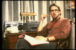 Actor Jeremy Irons in a scene from the Broadway production of the play "The Real Thing." (New York)