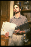 Actor Jeremy Irons in a scene from the Broadway production of the play "The Real Thing." (New York)
