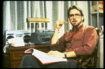 Actor Jeremy Irons in a scene from the Broadway production of the play "The Real Thing." (New York)