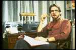 Actor Jeremy Irons in a scene from the Broadway production of the play "The Real Thing." (New York)