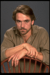Actor Jeremy Irons from the Broadway production of the play "The Real Thing." (New York)