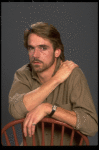Actor Jeremy Irons from the Broadway production of the play "The Real Thing." (New York)