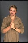 Actor Jeremy Irons from the Broadway production of the play "The Real Thing." (New York)
