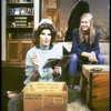 L-R) Actors Christine Baranski, Cynthia Nixon and Jeremy Irons in a scene from the Broadway production of the play "The Real Thing." (New York)