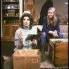 L-R) Actors Christine Baranski, Cynthia Nixon and Jeremy Irons in a scene from the Broadway production of the play "The Real Thing." (New York)