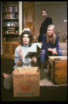 L-R) Actors Christine Baranski, Cynthia Nixon and Jeremy Irons in a scene from the Broadway production of the play "The Real Thing." (New York)