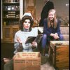 L-R) Actors Christine Baranski, Cynthia Nixon and Jeremy Irons in a scene from the Broadway production of the play "The Real Thing." (New York)