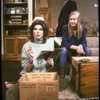 L-R) Actors Christine Baranski, Cynthia Nixon and Jeremy Irons in a scene from the Broadway production of the play "The Real Thing." (New York)