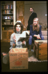 L-R) Actors Christine Baranski, Cynthia Nixon and Jeremy Irons in a scene from the Broadway production of the play "The Real Thing." (New York)