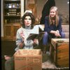 L-R) Actors Christine Baranski, Cynthia Nixon and Jeremy Irons in a scene from the Broadway production of the play "The Real Thing." (New York)