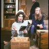 L-R) Actors Christine Baranski, Cynthia Nixon and Jeremy Irons in a scene from the Broadway production of the play "The Real Thing." (New York)