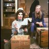 L-R) Actors Christine Baranski, Cynthia Nixon and Jeremy Irons in a scene from the Broadway production of the play "The Real Thing." (New York)