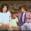 L-R) Actresses Christine Baranski and Glenn Close in a scene from the Broadway production of the play "The Real Thing." (New York)