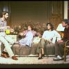 L_R) Actors Jeremy Irons, Glenn Close, Christine Baranski and Kenneth Welsh in a scene from the Broadway production of the play "The Real Thing." (New York)