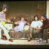 L_R) Actors Jeremy Irons, Glenn Close, Christine Baranski and Kenneth Welsh in a scene from the Broadway production of the play "The Real Thing." (New York)