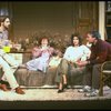 L_R) Actors Jeremy Irons, Glenn Close, Christine Baranski and Kenneth Welsh in a scene from the Broadway production of the play "The Real Thing." (New York)
