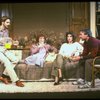 L_R) Actors Jeremy Irons, Glenn Close, Christine Baranski and Kenneth Welsh in a scene from the Broadway production of the play "The Real Thing." (New York)