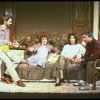 L_R) Actors Jeremy Irons, Glenn Close, Christine Baranski and Kenneth Welsh in a scene from the Broadway production of the play "The Real Thing." (New York)