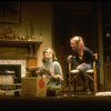 L-R) Actresses Christine Baranski and Cynthia Nixon in a scene from the Broadway production of the play "The Real Thing." (New York)