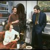 L-R) Actors Glenn Close, Jeremy Irons and Vyto Ruginis in a scene from the Broadway production of the play "The Real Thing." (New York)