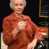 Actress Jessica Tandy in a scene from the Broadway production of the play "Rose." (New York)