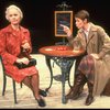 L-R) Actresses Jessica Tandy and  Glenda Jackson in a scene from the Broadway production of the play "Rose." (New York)