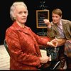 L-R) Actresses Jessica Tandy and  Glenda Jackson in a scene from the Broadway production of the play "Rose." (New York)