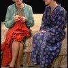 L-R) Actresses Jessica Tandy and  Glenda Jackson in a scene from the Broadway production of the play "Rose." (New York)