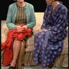 L-R) Actresses Jessica Tandy and  Glenda Jackson in a scene from the Broadway production of the play "Rose." (New York)