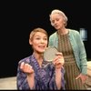 R-L) Actresses Jessica Tandy and  Glenda Jackson in a scene from the Broadway production of the play "Rose." (New York)