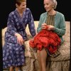 R-L) Actresses Jessica Tandy and  Glenda Jackson in a scene from the Broadway production of the play "Rose." (New York)