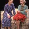 R-L) Actresses Jessica Tandy and  Glenda Jackson in a scene from the Broadway production of the play "Rose." (New York)