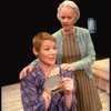 R-L) Actresses Jessica Tandy and  Glenda Jackson in a scene from the Broadway production of the play "Rose." (New York)