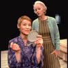 R-L) Actresses Jessica Tandy and  Glenda Jackson in a scene from the Broadway production of the play "Rose." (New York)