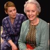 R-L) Actresses Jessica Tandy and  Glenda Jackson in a scene from the Broadway production of the play "Rose." (New York)