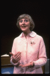 Actress Margaret Hilton in a scene from the Broadway production of the play "Rose." (New York)