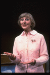 Actress Margaret Hilton in a scene from the Broadway production of the play "Rose." (New York)