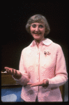 Actress Margaret Hilton in a scene from the Broadway production of the play "Rose." (New York)