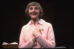 Actress Margaret Hilton in a scene from the Broadway production of the play "Rose." (New York)